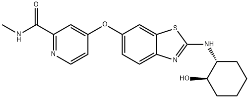 953769-46-5  BLZ945  4-((2-(((1R,2R)-2-hydroxycyclohexyl)aMino)benzo[d]thiazol-6-yl)oxy)-N-Methylpic