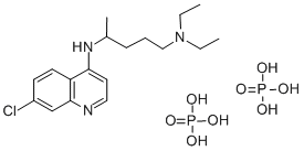 50-63-5   磷酸氯喹   Chloroquine diphosphate