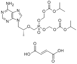 202138-50-9   富馬酸替諾福韋酯   Tenofovir disoproxil fumarate