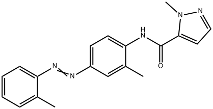 301326-22-7   1-甲基-N-[2-METHYL-4-[2-(2-甲苯基)二氮烯基]苯基-1H-吡唑-5-甲酰胺