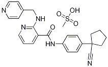 1218779-75-9   Apatinib 阿帕替尼  N-[4-(1-Cyanocyclopentyl)phenyl]-2-[(4-pyridinylmethyl)amino]-3-pyridi