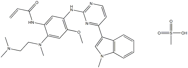 1421373-66-1  AZD9291(甲磺酸鹽)      Osimertinib mesylate