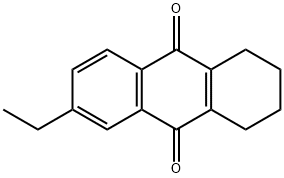 15547-17-8   2-乙基-5,6,7,8-四氫-9,10-蒽醌     6-ethyl-1,2,3,4-tetrahydroanthraquinone