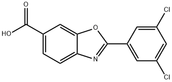 594839-88-0   2-(3,5-二氯苯基)-6-苯并惡唑甲酸