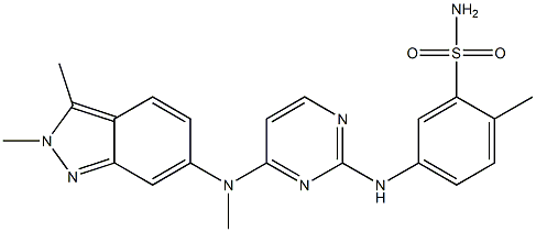 444731-52-6   帕唑帕尼    Pazopanib