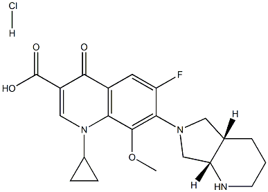 186826-86-8   鹽酸莫西沙星   Moxifloxacin hydrochloride