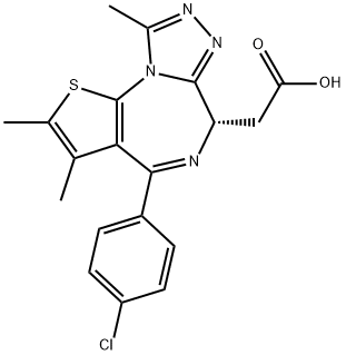 202592-23-2  (6S)-4-(4-氯苯基)-2,3,9-三甲基-6H-噻吩并[3,2-F][1,2,4]噻唑并[4,3-A][1,4]二氮雜卓-6-乙酸