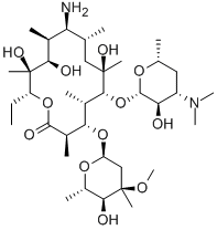 26116-56-3   (9S)-紅霉胺  (9S)-9-Amino-9-deoxoerythromycin