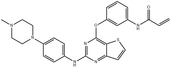 1353550-13-6    奧莫替尼    Olmutinib 