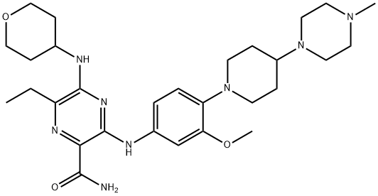 1254053-43-4   吉列替尼    ASP-2215