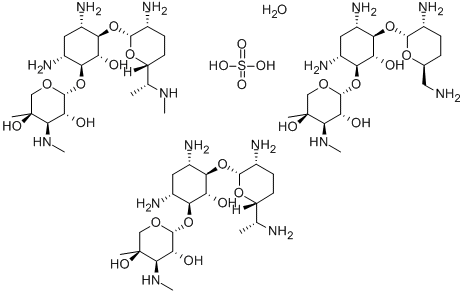 1405-41-0    硫酸慶大霉素   Gentamycin sulfate 