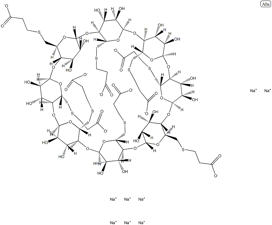 343306-79-6    舒更葡糖鈉     Sugammadex sodium