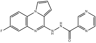 895158-95-9    吡嗪羧酸 2-(7-氟吡咯并[1,2-A]喹喔啉-4-基)酰肼   SC 144