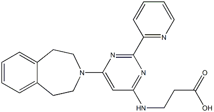 1373422-53-7    N-[2-(2-吡啶基)-6-(1,2,4,5-四氫-3H-3-苯并氮雜卓-3-基)-4-嘧啶基]-BETA-丙氨酸  GSK J1