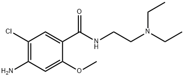 364-62-5   甲氧氯普胺   4-Amino-5-chloro-N-(2-(diethylamino)ethyl)-2-methoxybenzamide