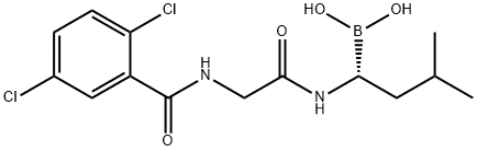 1072833-77-2    MLN2238   (R)-1-(2-(2,5-dichlorobenzamido)acetamido)-3-methylbutylboronic acid 