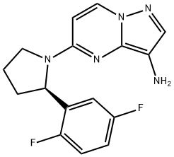 1223404-88-3   (R)-5-(2-(2,5-difluorophenyl)pyrrolidin-1-yl)pyrazolo[1,5-a]pyrimidin-3-amine