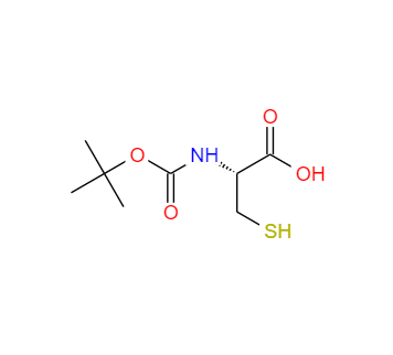 CAS：20887-95-0，(R)-2-((叔丁氧羰基)氨基)-3-巰基丙酸 