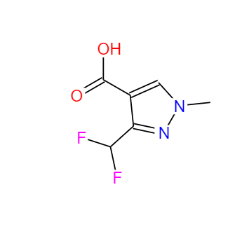 CAS：176969-34-9，3 - (二氟甲基)- 1 -甲基- 1H-吡唑-4 - 羧酸