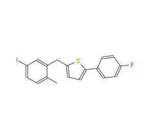 CAS：898566-17-1，2-(4-氟苯基)-5-[(5-碘-2-甲基苯基)甲基]噻吩