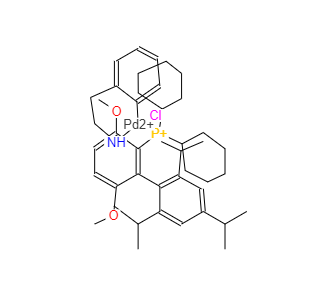 CAS：1148148-01-9，氯(2-二環(huán)己基膦基-3,6-二甲氧基-2',4',6'-三異丙基-1,1'-聯(lián)苯)[2-(2-氨基乙基苯基)]鈀(II)