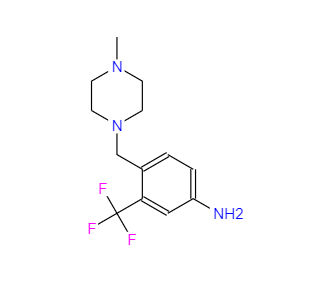 CAS：694499-26-8，4-(4-甲基哌嗪-1-亞甲基)-3-三氟甲基苯胺