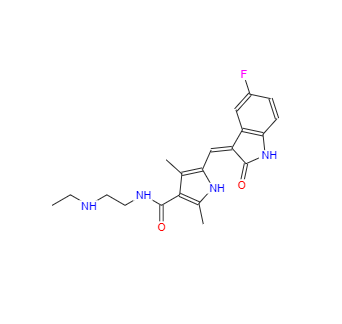 CAS：356068-97-8，N-去乙基舒尼替尼三氟乙酸鹽 