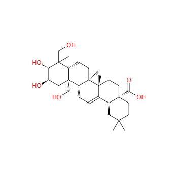 CAS：58880-25-4，2-alpha,19-alpha,23-三羥基齊墩果酸 