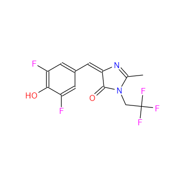 CAS：1539318-36-9，(Z)-5-(3,5-二氟-4-羥基苯亞甲基)-2-甲基-3-(2,2,2-三氟乙基)-3,5-二氫-4H-咪唑-4-酮