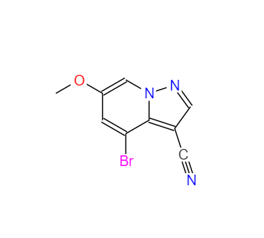 CAS：1822680-43-2，4-溴-6-甲基三唑并[1,5-A]吡啶-3-腈 