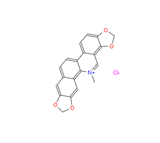 CAS：5578-73-4，鹽酸血根堿;氯化血根堿