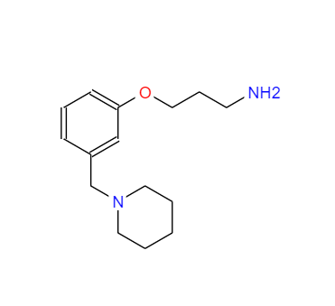 CAS：73278-98-5，N-3-[3-(1-哌啶甲基)-苯氧基]丙胺 