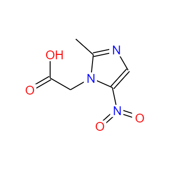 CAS：1010-93-1，2-(2-甲基-5-硝基-1H-咪唑-1-基)乙酸 