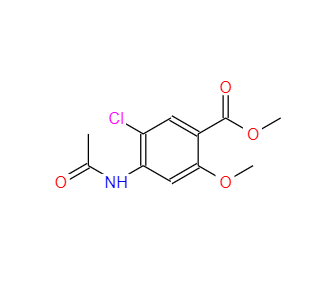 CAS：4093-31-6，5-氯-4-乙酰氨基-2-甲氧基苯甲酸甲酯 