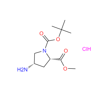 CAS：171110-72-8，(2S,4S)-1-叔丁基 2-甲基 4-氨基吡咯烷-1,2-二甲酸酯鹽酸鹽