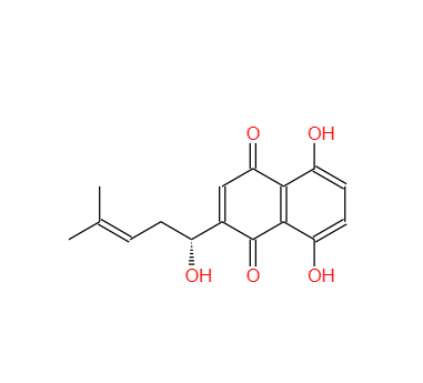 CAS： 517-89-5， 紫草素 