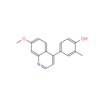 CAS：2165340-32-7，4-(7-甲氧基喹啉-4-基)-2-甲基苯酚