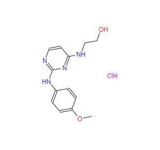 CAS：1049741-55-0，2-[[2-[(4-甲氧基苯基)氨基]-4-嘧啶基]氨基]乙醇鹽酸鹽