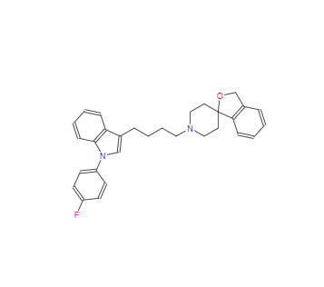 CAS：147817-50-3，1'-(4-(1-(4-氟苯基)-1H-吲哚-3-基)丁基)-3H-螺[異苯并呋喃-1,4'-哌啶]