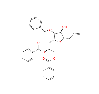 CAS：546141-24-6，(S)-3 - ((2R,3R,4S,5S)-5-烯丙基-3-(芐氧基)-4-羥基四氫呋喃-2-基)