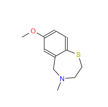 CAS：927871-76-9，2,3,4,5-四氫-7-甲氧基-4-甲基-1,4-苯并硫氮雜卓