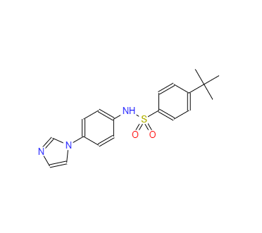 CAS：945526-43-2，4-(1,1-二甲基乙基)-N-(4-(1H-咪唑-1-基)苯基)苯磺酰胺