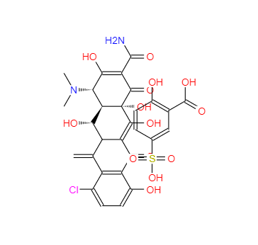 CAS：73816-42-9，甲氯環(huán)素磺基水楊酸鹽