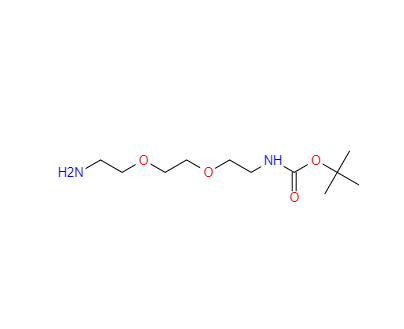 CAS：153086-78-3，2-(2-(2-氨基乙氧基)乙氧基)乙基氨基甲酸叔丁酯