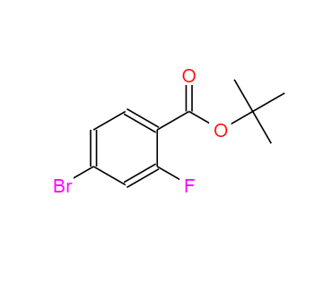  CAS：889858-12-2，4-溴-2-氟苯甲酸叔丁酯 