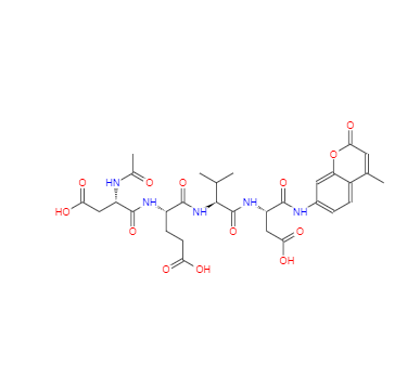 CAS：169332-61-0，AC-ASP-GLU-VAL-ASP-7-氨基-4-甲基香豆素 