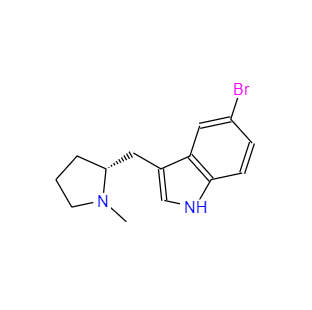 CAS：143322-57-0，(R)-5-溴-3-(1-甲基-2-吡咯烷基甲基)-1H-吲哚