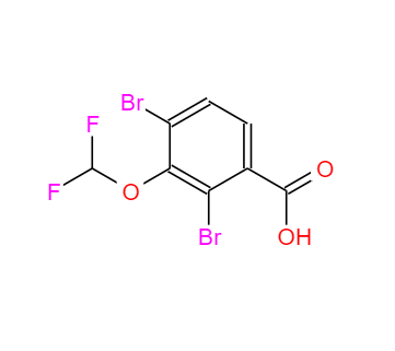 CAS：223595-28-6，2,4-二溴-3-(二氟甲氧基)苯甲酸 