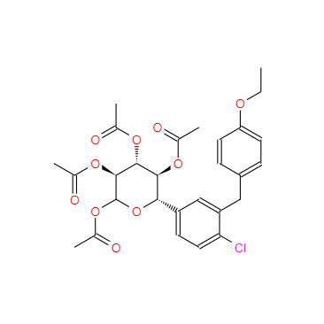 CAS：1018898-84-4，(3S,4R,5S,6S)-6-(4-氯-3-(4-乙氧基芐基)苯基)四氫-2H-吡喃-2,3,4