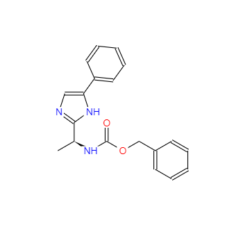 CAS：864825-21-8，N-[(1S)-1-(5-苯基-1H-咪唑-2-基)乙基]氨基甲酸芐酯